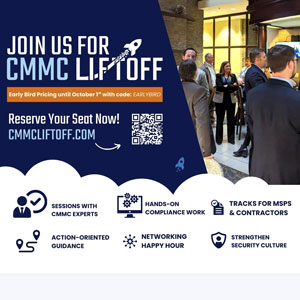 CMMC Liftoff — The Hands-On Event for Real Progress